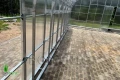 Proste ściany szklarni botanic rolnik 8m pro