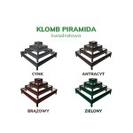 Klomb Piramida kwadratowa